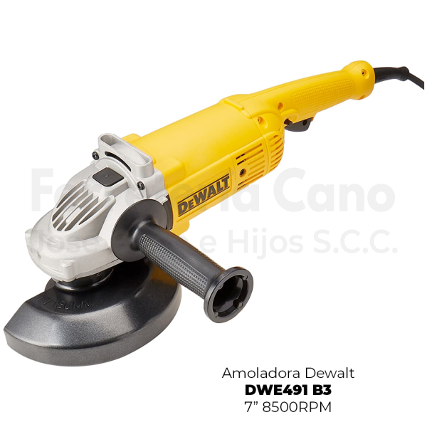 Amoladora Dewalt DWE491 7Pulgadas 8500rpm