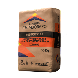 Cemento Chimborazo Industrial tipo HE saco 50 kg