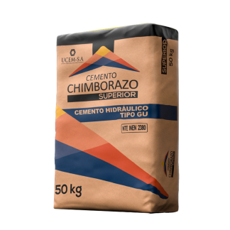 Cemento Chimborazo Superior tipo GU saco 50 kg