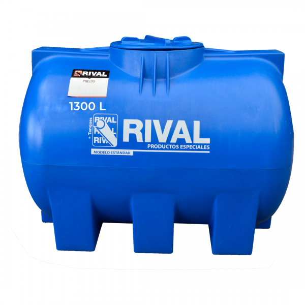 Tanque de almacenamiento De Agua Rival 1300 Litros - Tipo Chanchito