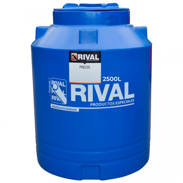 Tanque de almacenamiento De Agua Rival 2500 Litros - Tipo Botella