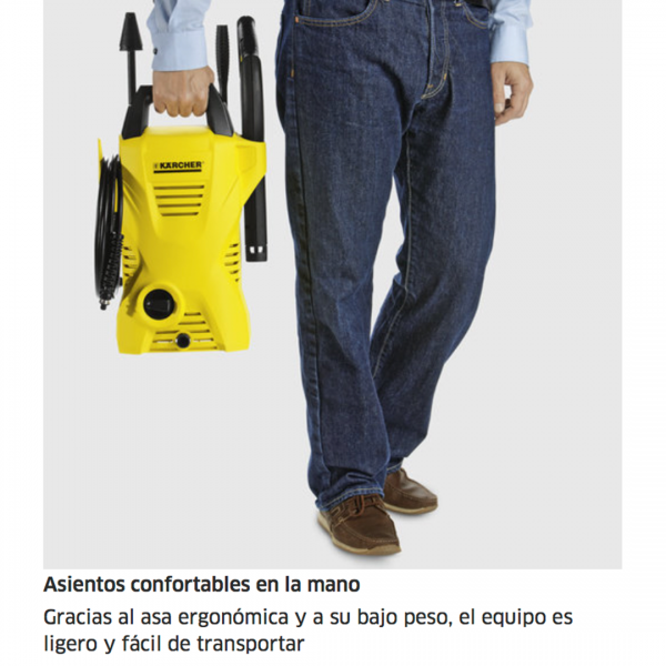 Hidrolavadora Karcher K2 - Imagen 3