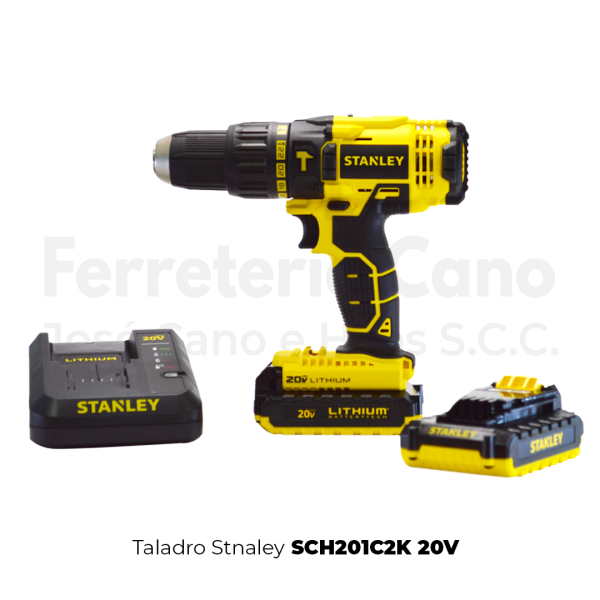 Taladro Stanley SCH201C2K 20V