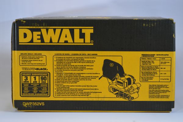Lijadora Dewalt banda DWP352VS-B3 - Imagen 3