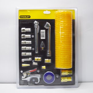 Juego Stanley 97-124 de 20 Accesorios para Compresor de Aire