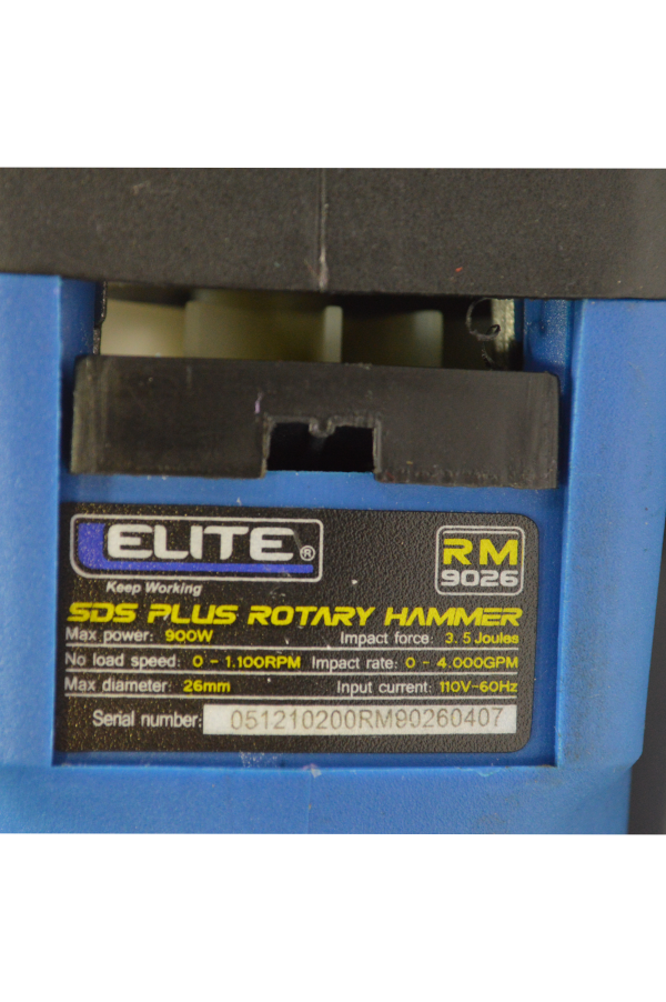 Rotomartillo Elite Rm9026 900w Sds Plus - Imagen 3