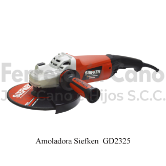 Amoladora Siefken GD2325 9 pulgadas 2500W