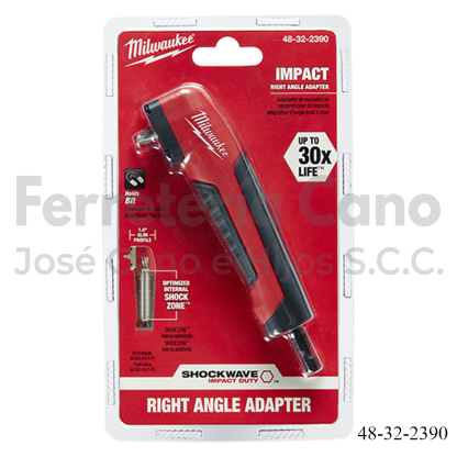 Adaptador Angulo Milwaukee 48-32-2390
