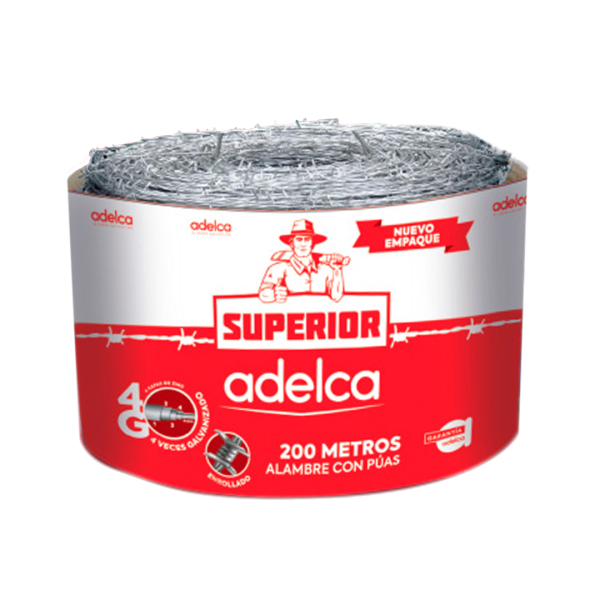 Alambre Puas Superior Adelca 200m Clase 400