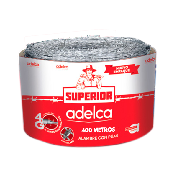 Alambre Puas Superior Adelca 400m Clase 400
