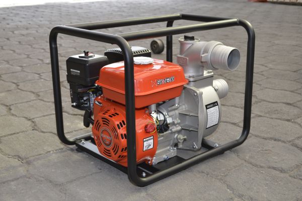 Bomba Motor Gasolina Shineray 6.5hp 3x3 Pulgadas - Imagen 2