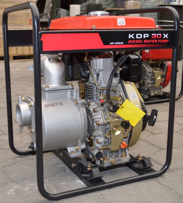Bomba Motor Diesel Kama KDP30xx3 3x3 Pulgadas - Imagen 2