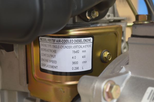 Bomba Motor Diesel Kama KDP30xx3 3x3 Pulgadas - Imagen 4