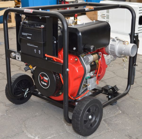 Bomba Motor Diesel 10Hp Toromax Presion 3x3 Pulgadas - Imagen 2