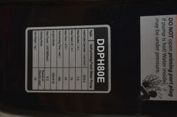 Bomba Motor Diesel 10Hp Toromax Presion 3x3 Pulgadas - Imagen 3
