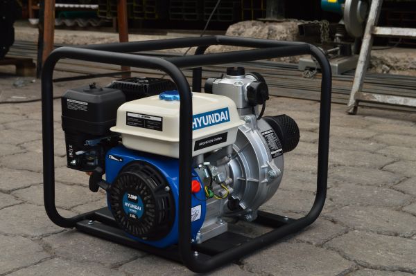Bomba Motor Gasolina Hyundai HYH50 7.5hp Presión - Imagen 2
