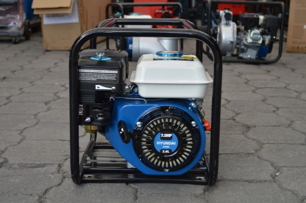 Bomba Motor Gasolina Hyundai HY80 7Hp 3x3 Pulgadas - Imagen 2