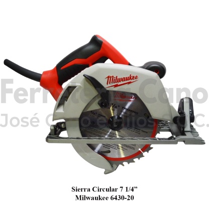 Sierra Circular Milwaukee 6430-20 7 1/4 15A