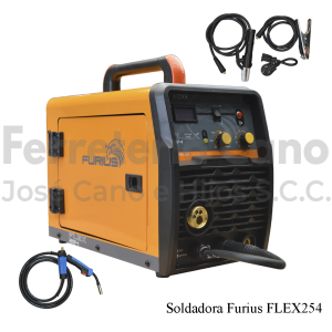 Soldadora Furius Flex254 Mma Mig Tig 250Amp 110/220v