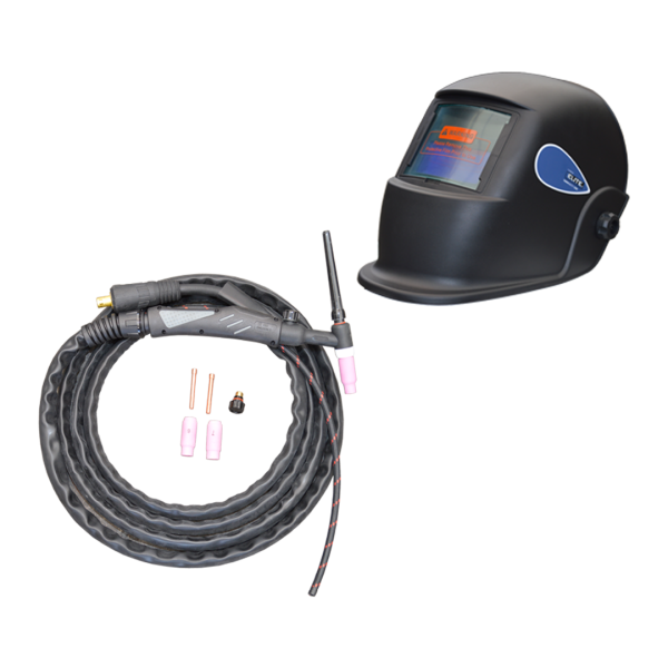 Soldadora Elite ARC160s Inverter Tig 160Amp 110/220V Antorcha Y Casco - Imagen 5