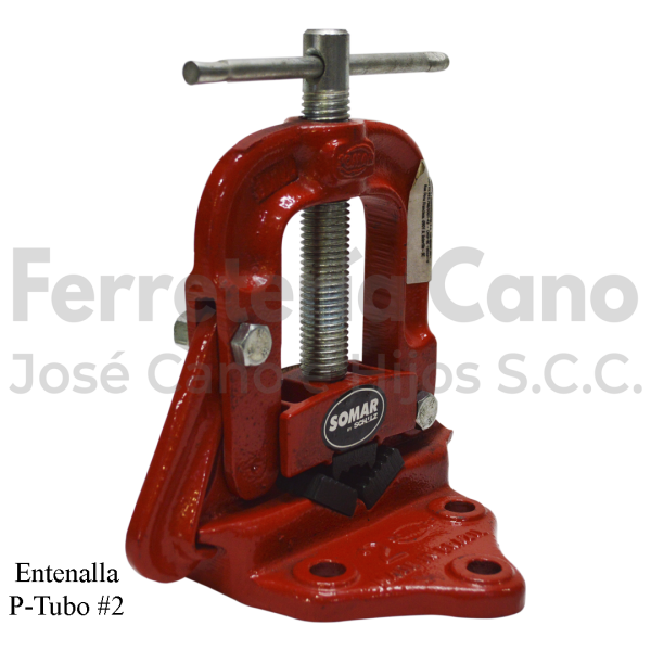 Entenalla para tubo somar fija de 2 pulgadas