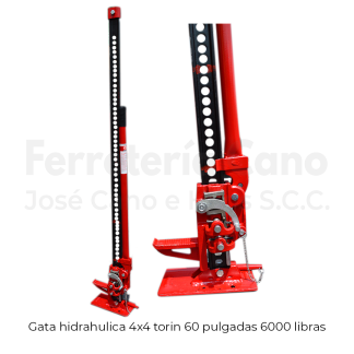 Gata Hidráulica 4x4 Torin 60 Pulgadas 6000 Libras
