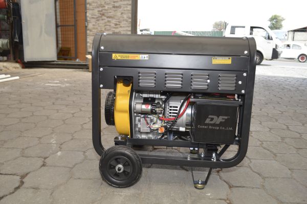Motosoldadora Y Generador Diesel Elan Tools Kdf8500we 8500w - Imagen 3