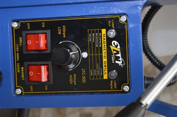 Taladro Magnético Elan Tools J1c-50d 1600w - Imagen 3