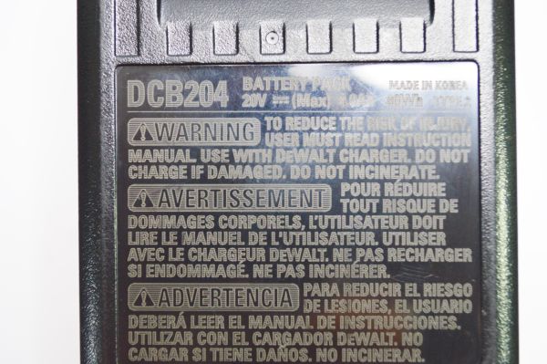 Batería Dewalt DCB204 20v Xr Lithum Ion - Imagen 3