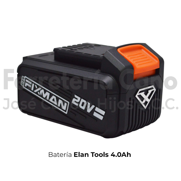 Batería Elan Tools 20v 4.0Ah Lithium Fixman