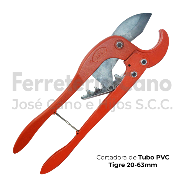 Cortadora Tubo Tigre Pvc 20mm A 63mm