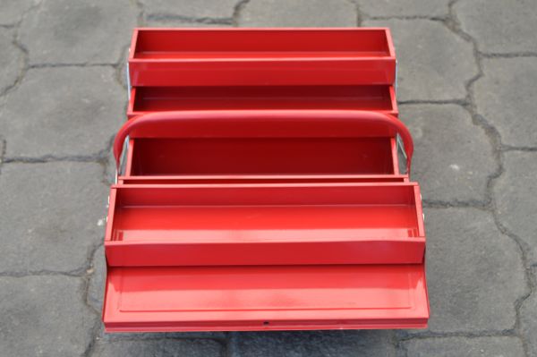 Caja Herramientas Metálica 404x200x195mm - Imagen 2
