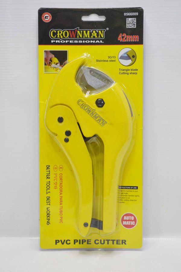 Cortadora Tubos Pvc Crownman 3-42mm - Imagen 2