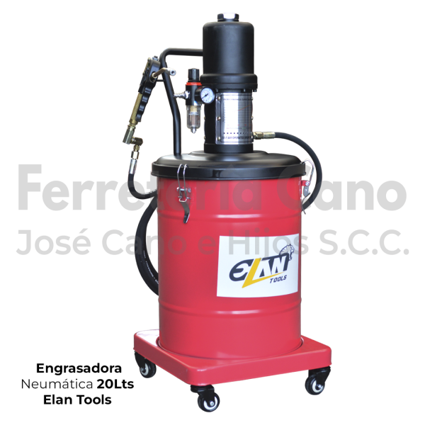 Engrasadora Nuemática Elan Tools 20 Litros