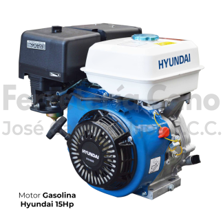 Motor a Gasolina Hyundai 15HP Encendido Manual