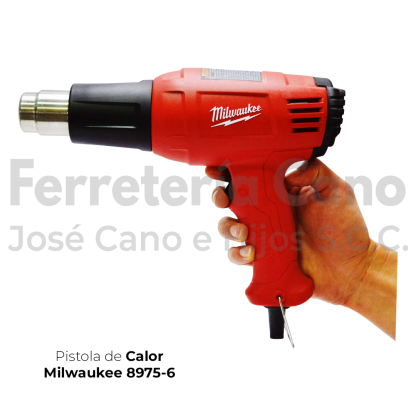 Pistola Calor Milwaukee 8975-6 11.6A 570Gf