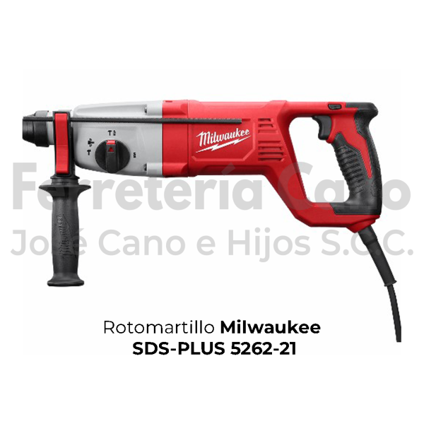 Rotomartillo Milwaukee 5262-21 Sds Plus 1 Pulgada