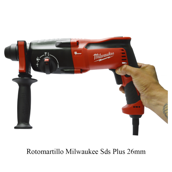 Rotomartillo Milwaukee 5386-21 Sds Plus 26 Milimetros