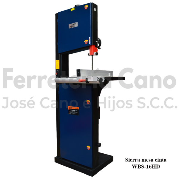 Sierra Mesa Cinta Krones WBS-16HD 2Hp