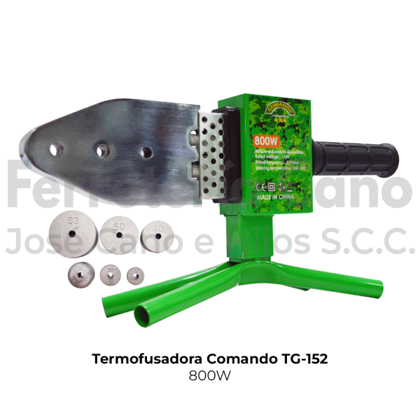 Termofusión Comando TG-152 20-63mm 800w