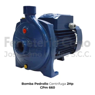bomba centrifuga Pedrollo CPM660 2HP 110-220V