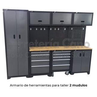 Armario de Herramientas Taller 2 Módulos