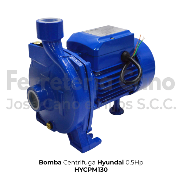 Bomba Centrifuga Hyundai 0.5hp 1x1 HYCPM130