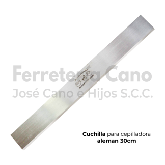 Cuchilla Tipo Alemán para Cepilladora de Madera 3.5 cm x 3 mm
