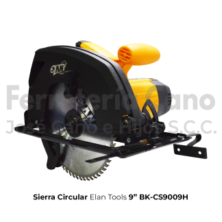 Sierra Circular ElanTools 2300W 3hp 4200rpm BK-CS9009H