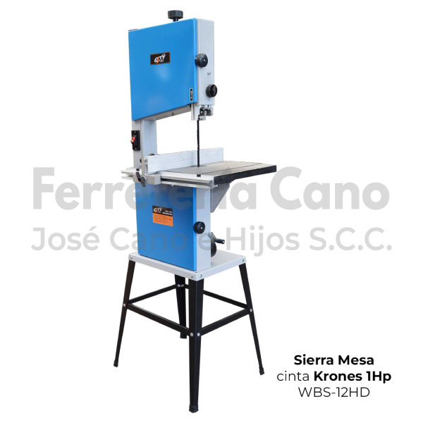 Sierra Mesa Cinta Krones WBS-12HD 1Hp