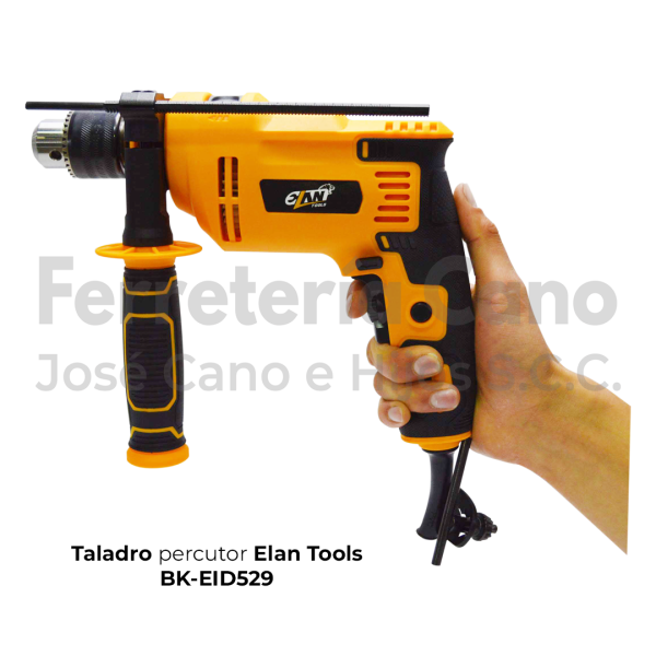 Taladro Elantools percutor 900W 119V BK-EID529