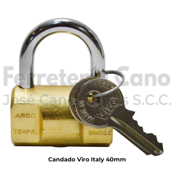 CANDADO VIRO ITALY 40MM
