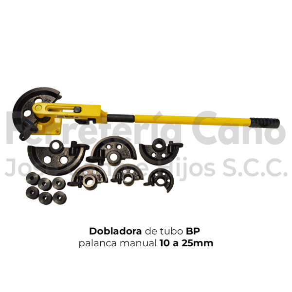 DOBLADORA TUBO BP PALANCA MANUAL 10 A 25MM