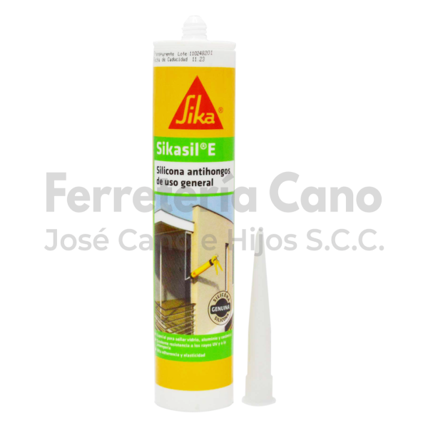 SIKASIL-E TRANSPARENTE ANTIONGOS 280ML